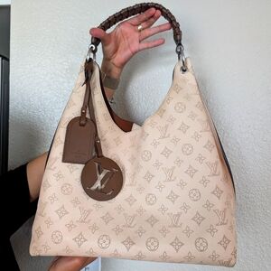 Louis Vuitton Carmel Mahina Hobo Bag